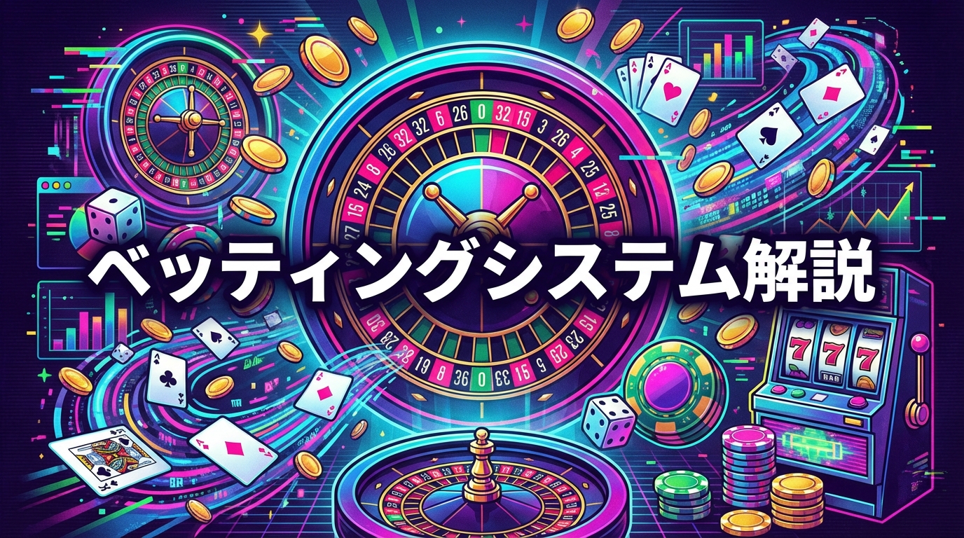 カジノ ベッティングシステム完全ガイド【2026年】マーチンゲール法・パーレー法など10種類を徹底比較