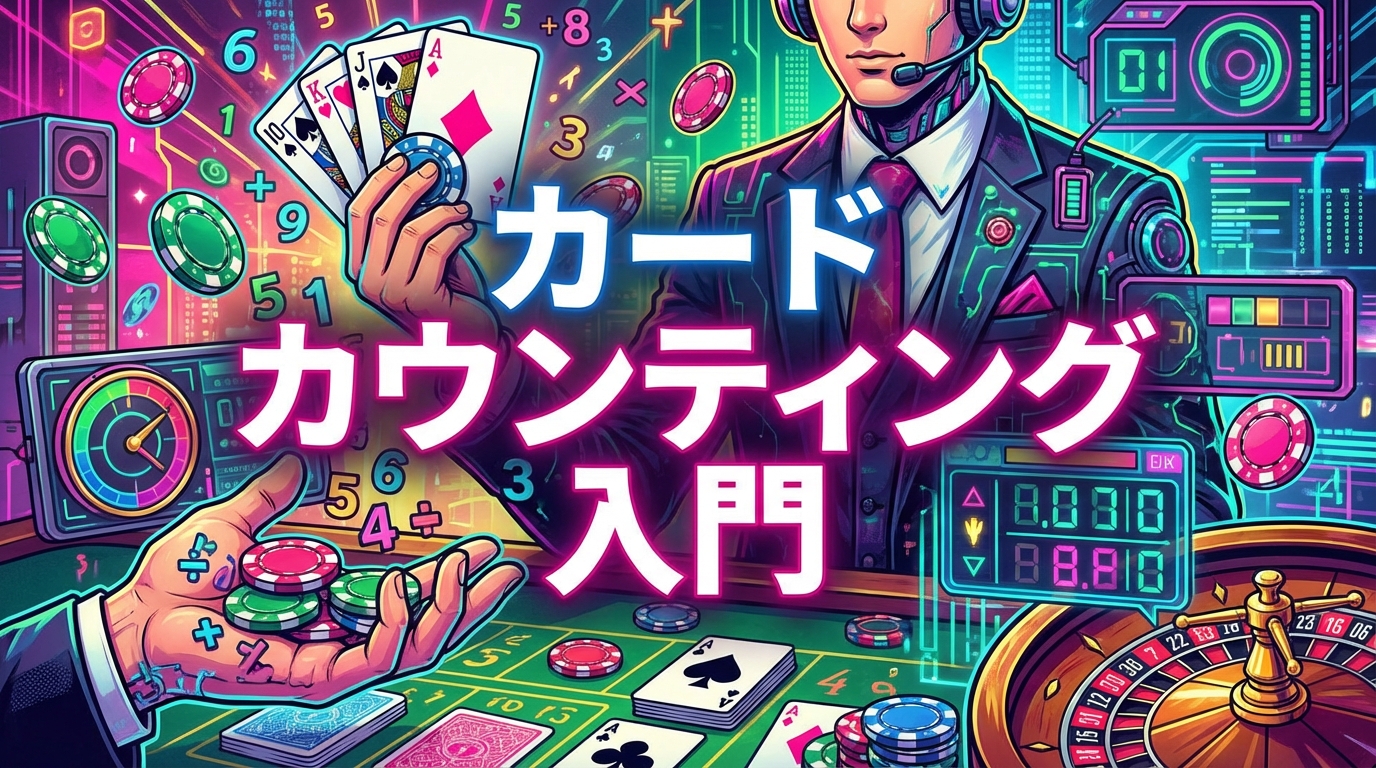 ブラックジャック カードカウンティングのやり方【2026年】ハイローシステム練習法＆実践ガイド