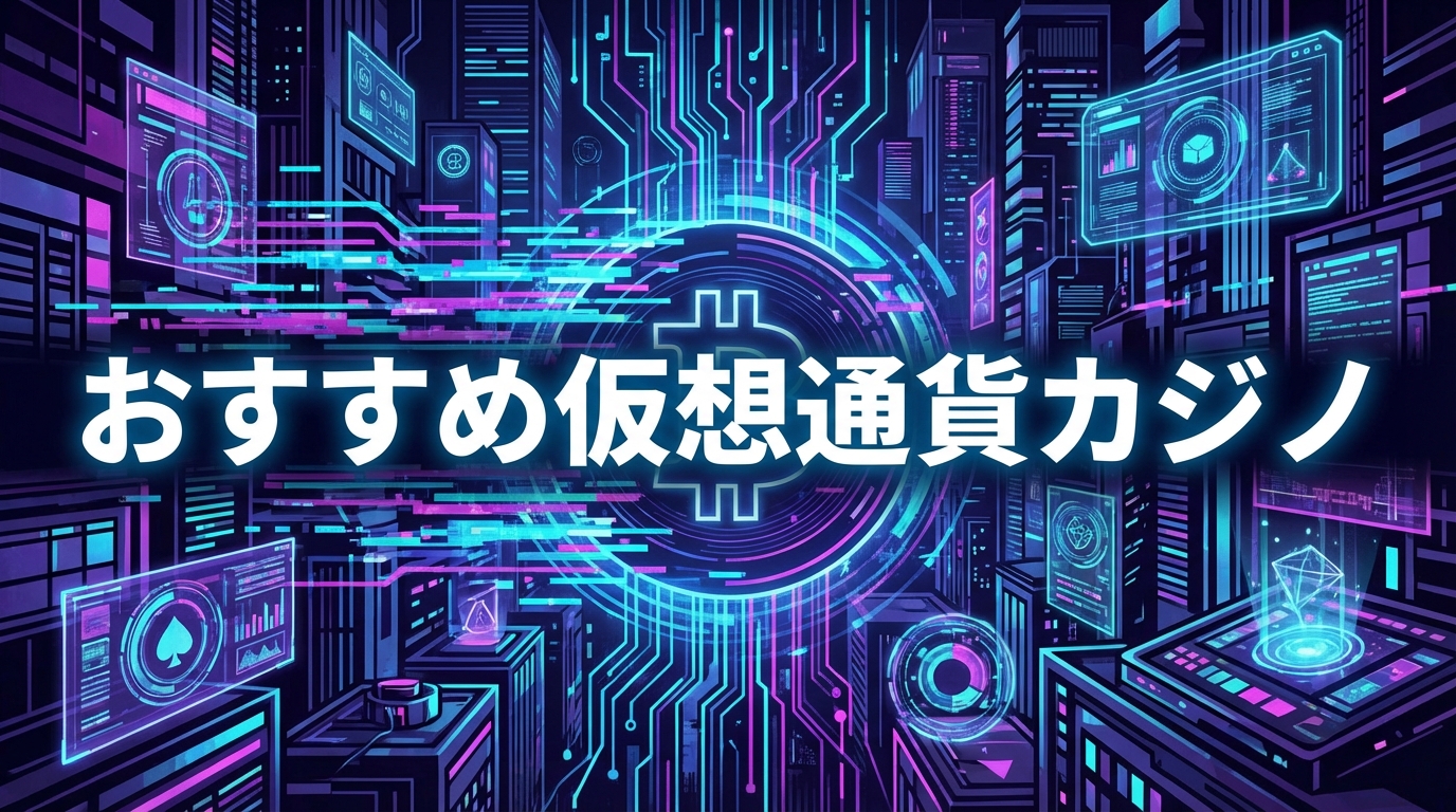 【2026年最新】仮想通貨対応オンラインカジノおすすめ7選｜ビットコイン・イーサリアムで遊べるカジノを比較