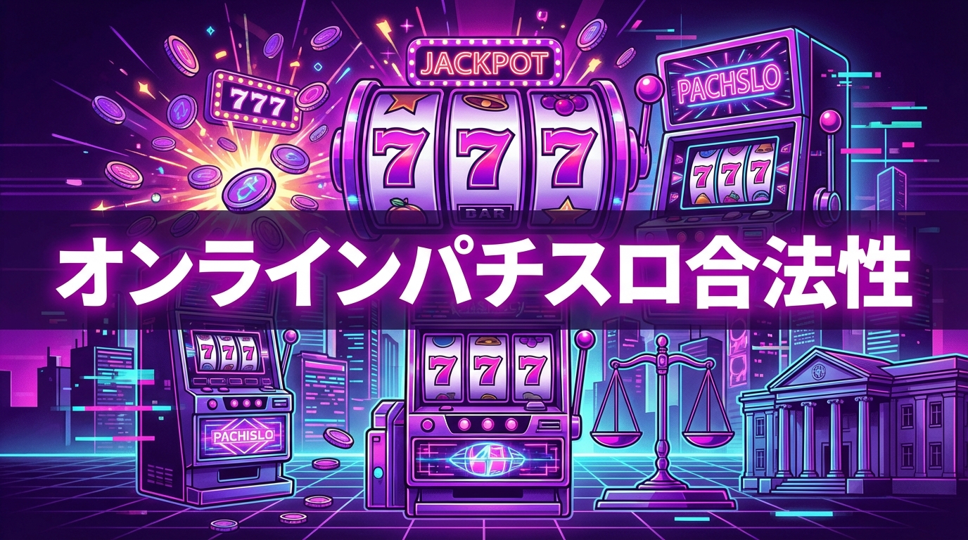 【2026年最新】オンラインパチスロは合法？違法？法的解説とおすすめカジノ