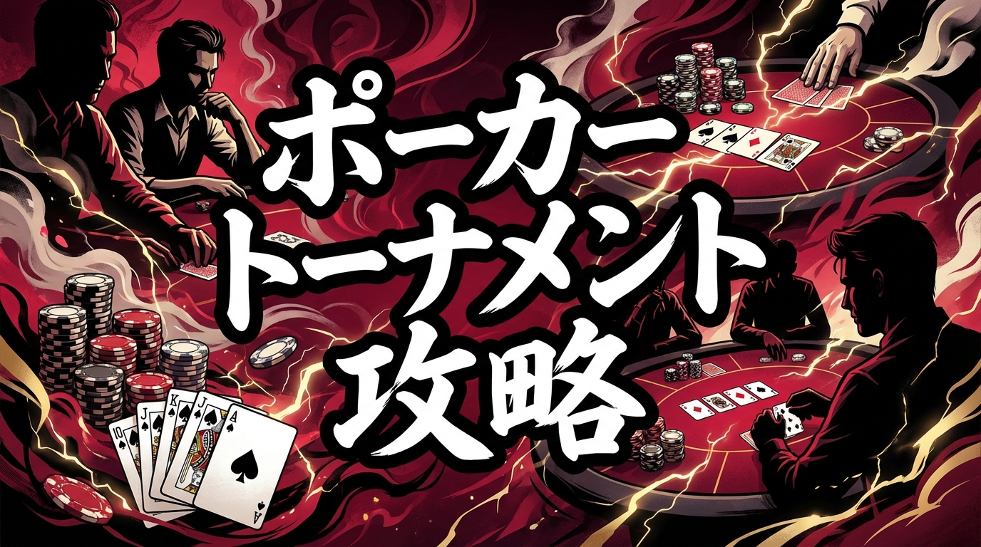 ポーカートーナメント戦略【2026年】MTT・SNG・サテライトの勝ち方を完全解説