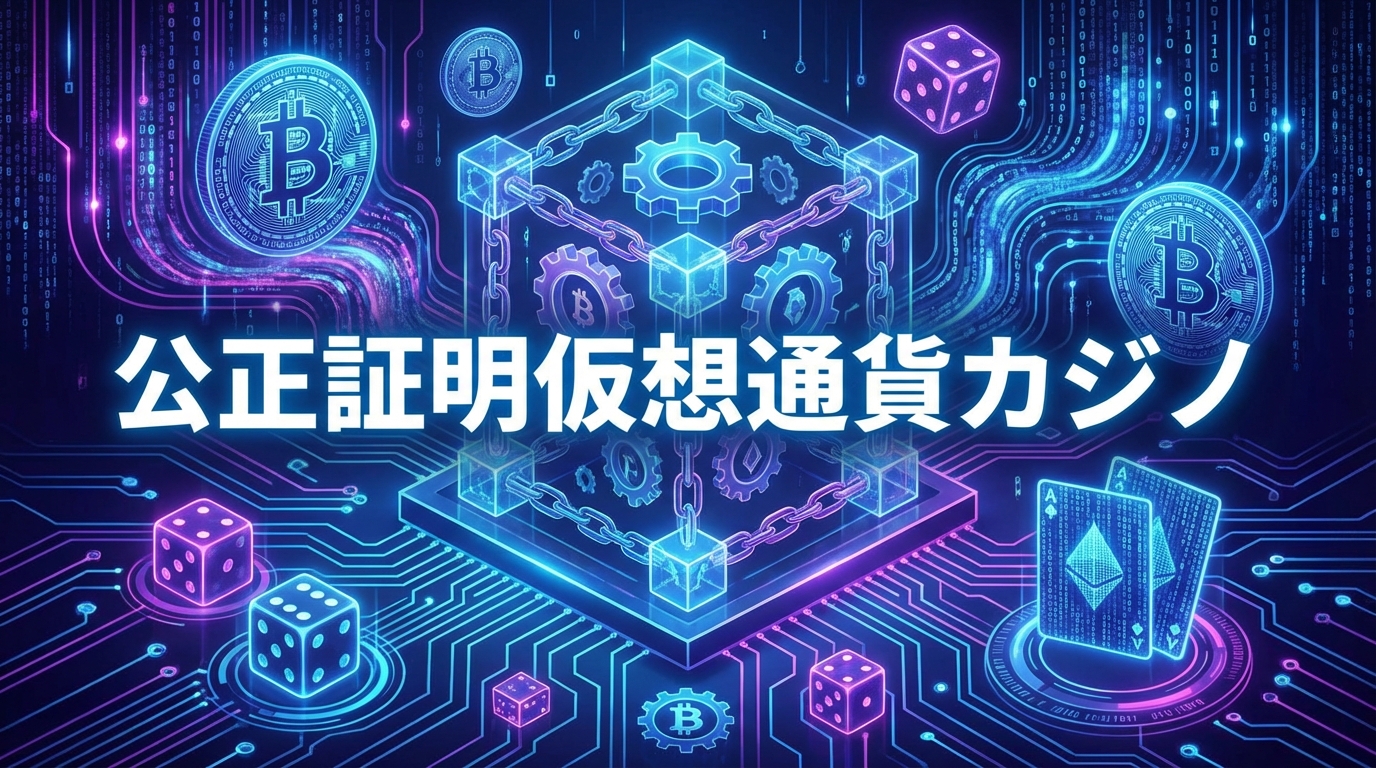 Provably Fair対応の仮想通貨カジノ比較｜公正性が検証できるおすすめサイト【2026年】