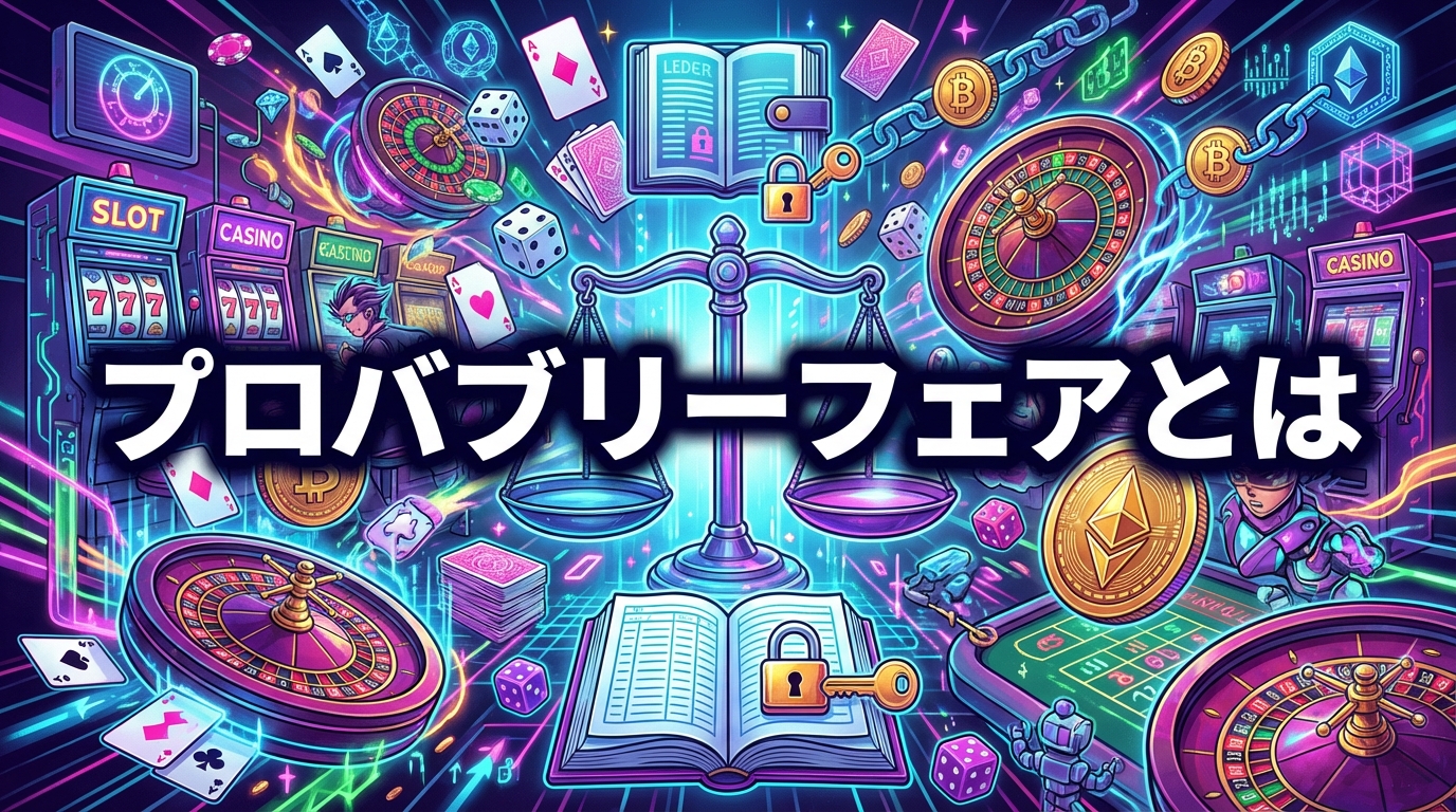 Provably Fair（公正性証明）とは？仕組みと対応サイトを徹底解説【2026年】