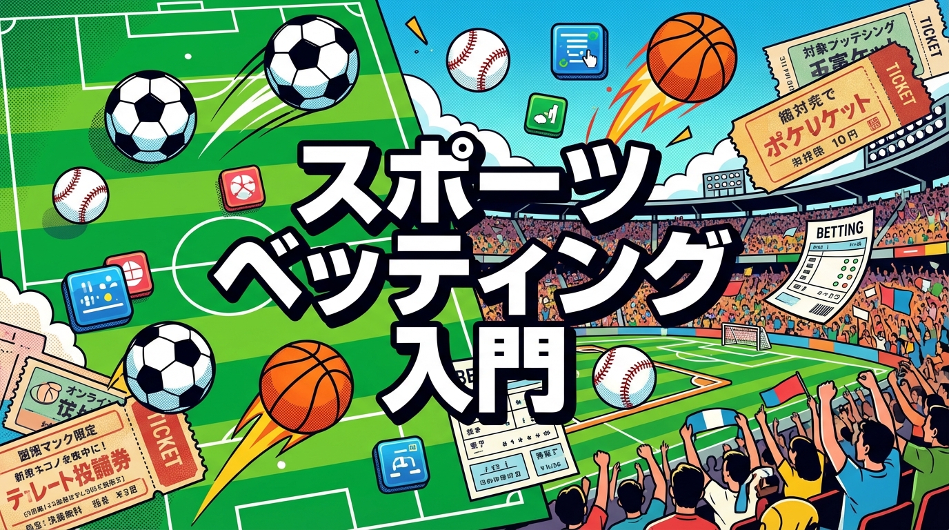 【2026年版】スポーツベッティング始め方ガイド｜初心者向けスポーツベット入門完全解説